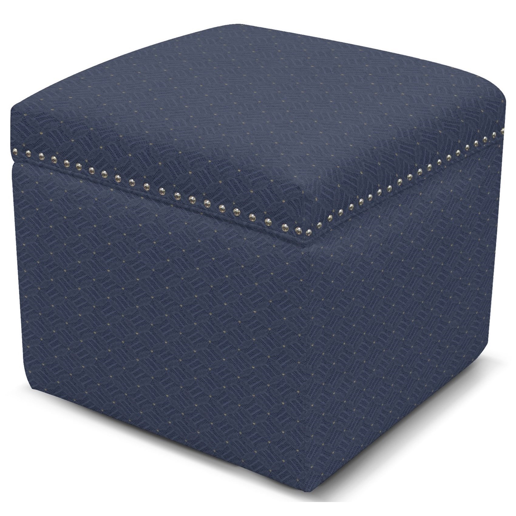 England 2F00/N Series 2F0081N 4900 Storage Ottoman with Nailhead Trim